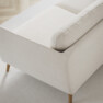 Madison Lux - 2-sits soffa med schäslong vänster - Vit