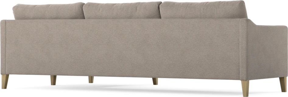 Winston - 3-sits soffa med schäslong, vändbar - Beige