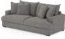 Mila - 3-sits soffa - Grå