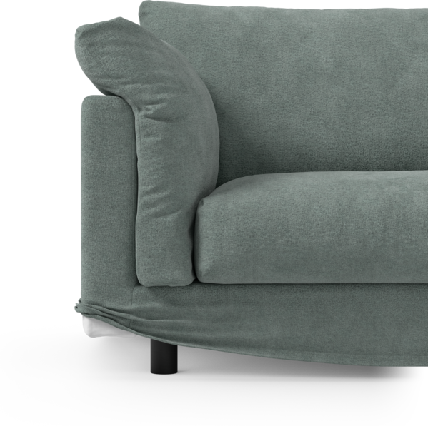 Cherrie Klädsel - Klädsel till 2,5-sits soffa - Blå