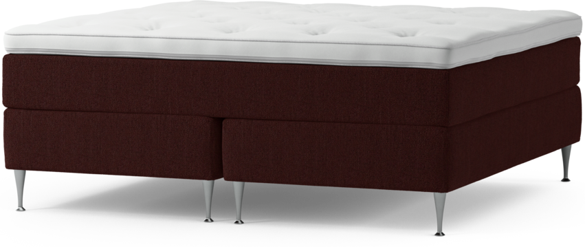 Delux Dream - Kontinentalsäng, dubbelsäng med bäddmadrass och sängben