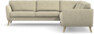 Bridge - Hörnsoffa, 3+3-sits - Beige