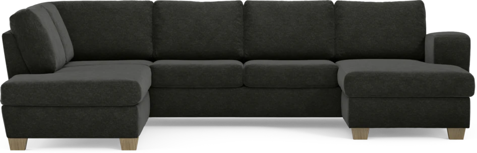 Friday - 3-sits soffa med divan vänster och schäslong höger - Grå