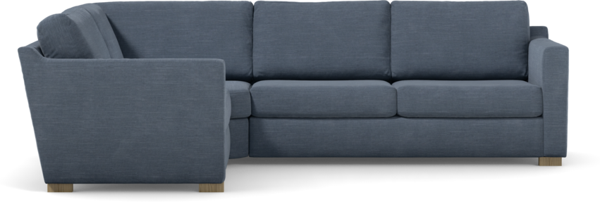 Friday - Hörnsoffa, 1,5+2,5-sits - Blå