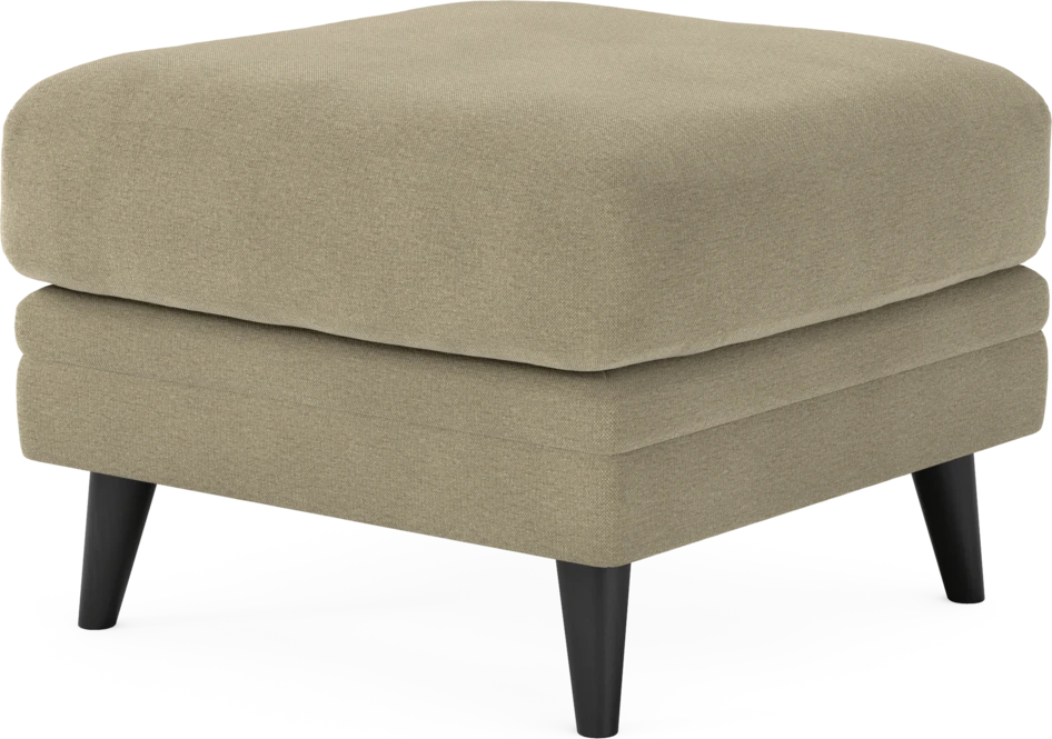 Eden - Fotpall - Beige