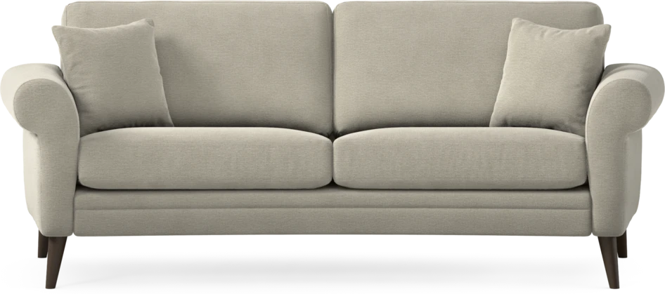 Eden - 2,5-sits soffa svängd - Brun