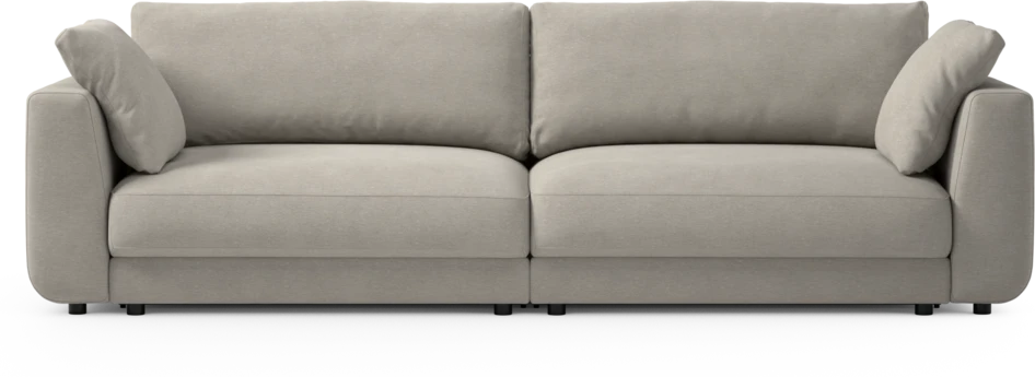 Amie - Bäddsoffa 4-sits - Grå