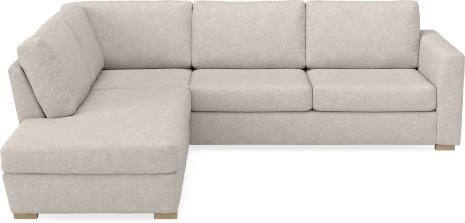 Friday - 2,5-sits soffa med divan vänster - Grå