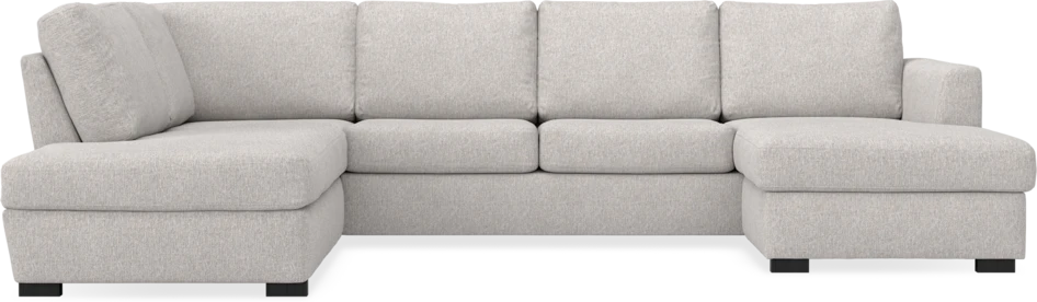 Friday - 3-sits soffa med divan vänster och schäslong höger - Grå
