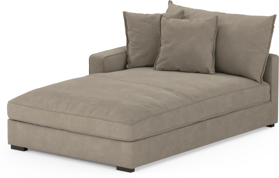 Rossi - Schäslong vänster - Beige