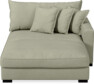 Rossi - Schäslong XL höger - Beige