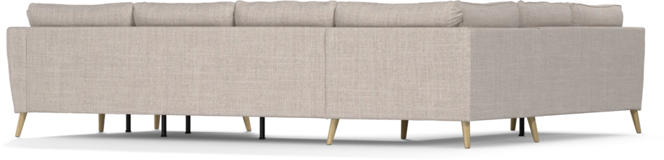 County - Hörnsoffa, 2+3-sits med schäslong höger - Beige