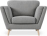Madison Lux - Fåtölj, 70 cm - Grå