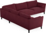 Winston - Hörnsoffa, 2+3-sits - Röd