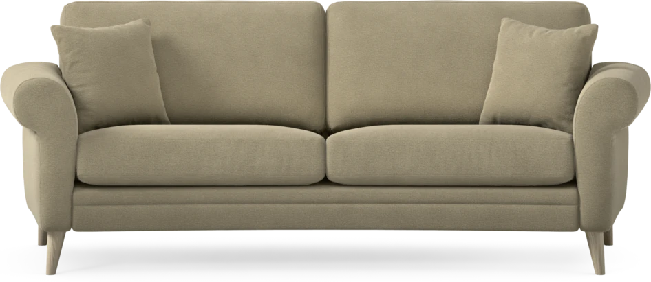 Eden - 2,5-sits soffa svängd - Beige