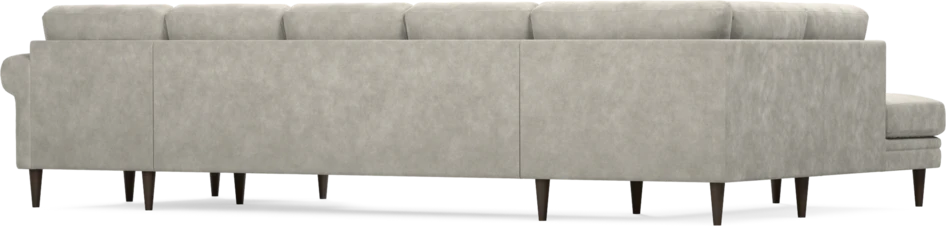 Eden - 3-sits soffa med divan vänster och schäslong höger - Grå