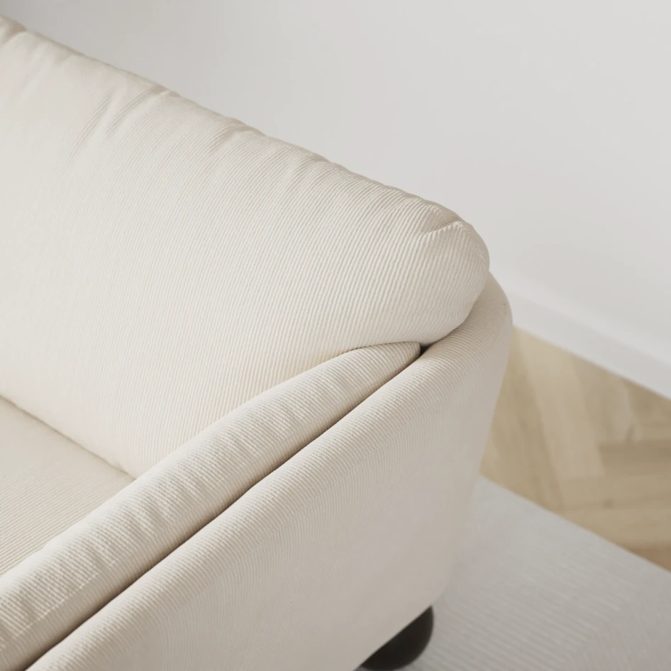 Madison Lux - Hörnsoffa med schäslong höger - Beige