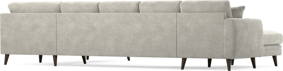 Eden - 3-sits soffa med schäslong vänster och divan höger - Grå