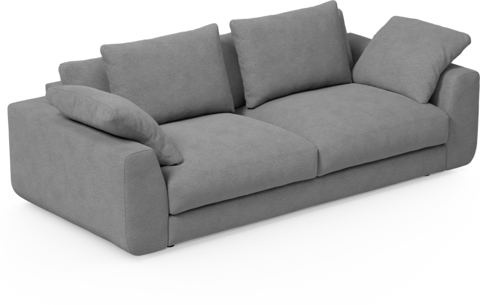Amie - 3-sits soffa - Grå