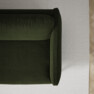 Madison - 3-sits soffa med divan vänster - Grön