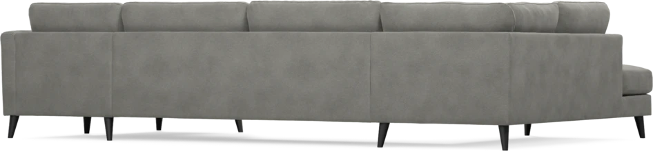 Bridge - 3-sits soffa med divan vänster och schäslong höger - Grå