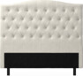 Delux Välvd - Sänggavel, 90-210 cm - Beige