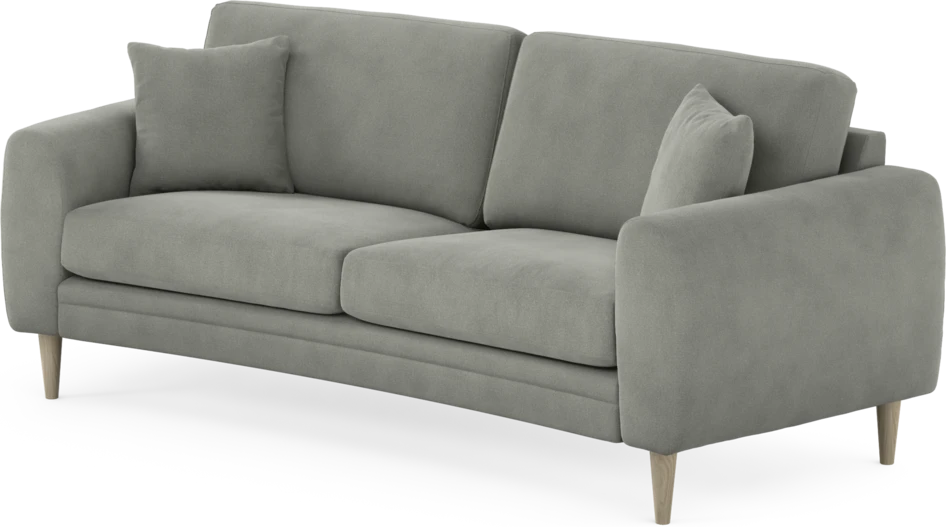 Eden - 2,5-sits soffa svängd - Grå