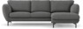 Madison Lux - 2-sits soffa med schäslong höger - Grå