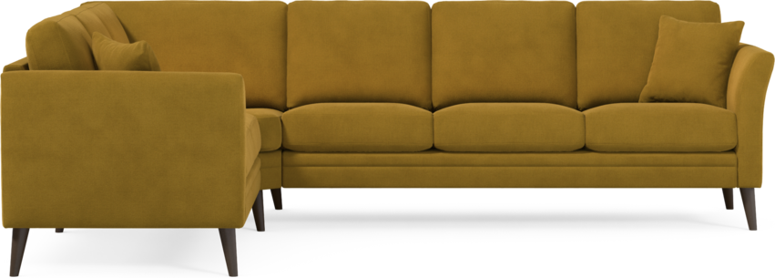 Eden - Hörnsoffa, 2+3-sits - Gul