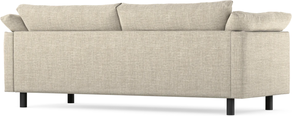 Cherrie - 3-sits soffa, fast klädsel - Beige