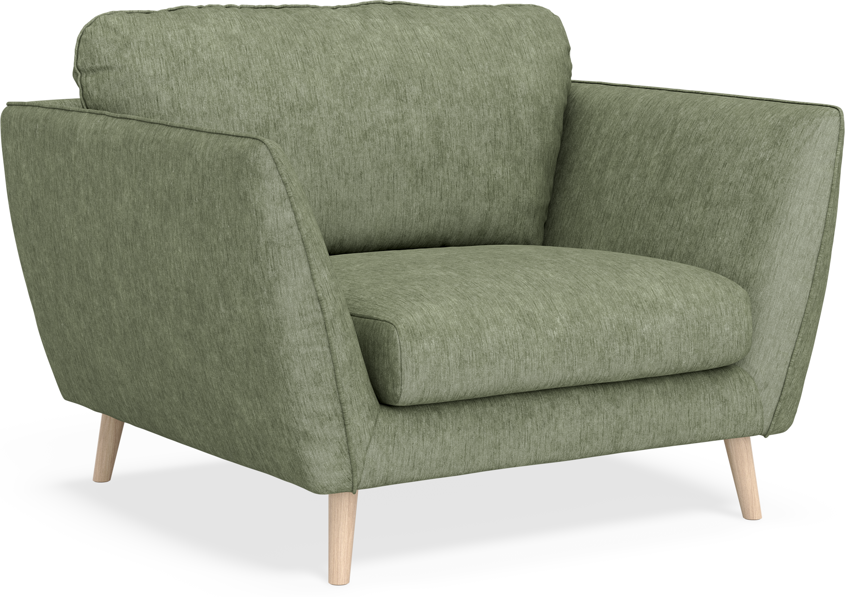 Madison Lux - Fåtölj, 70 cm - Grön