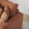 Mila - 3-sits soffa - Gul