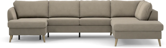 County, 3-sits soffa med schäslong vänster och divan höger