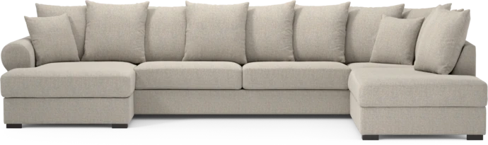 Town, 3-sits soffa med divan höger och schäslong vänster