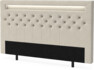 New York led - Sänggavel, 90-210 cm - Beige
