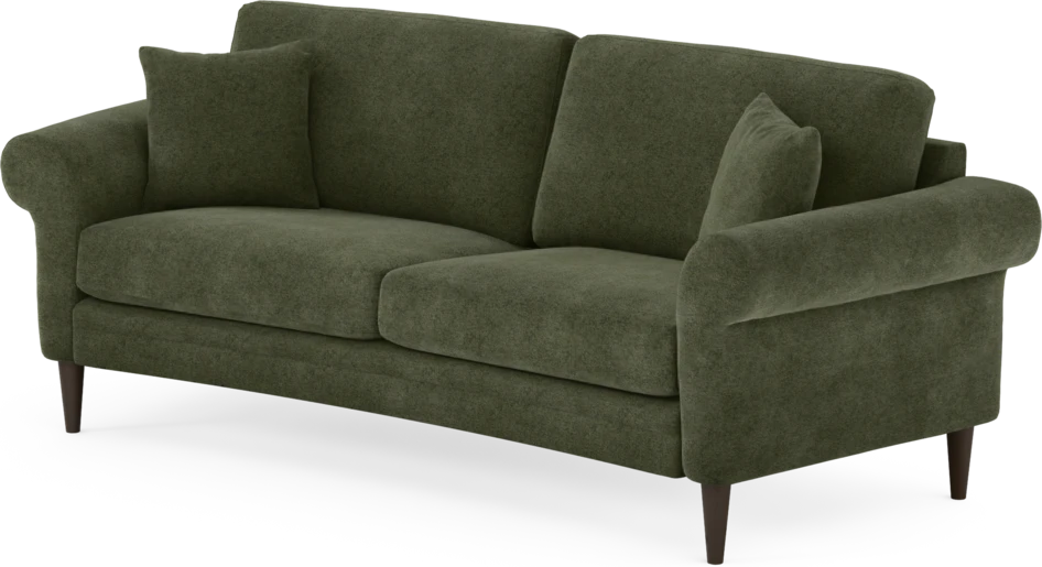 Eden - 2,5-sits soffa svängd - Grön