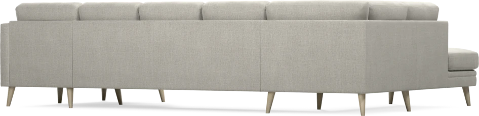 Eden - 3-sits soffa med divan vänster och schäslong höger - Grå