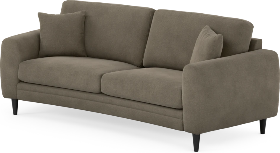 Eden - 2,5-sits soffa svängd - Beige