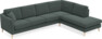 Eden - 3-sits soffa med divan - Grå