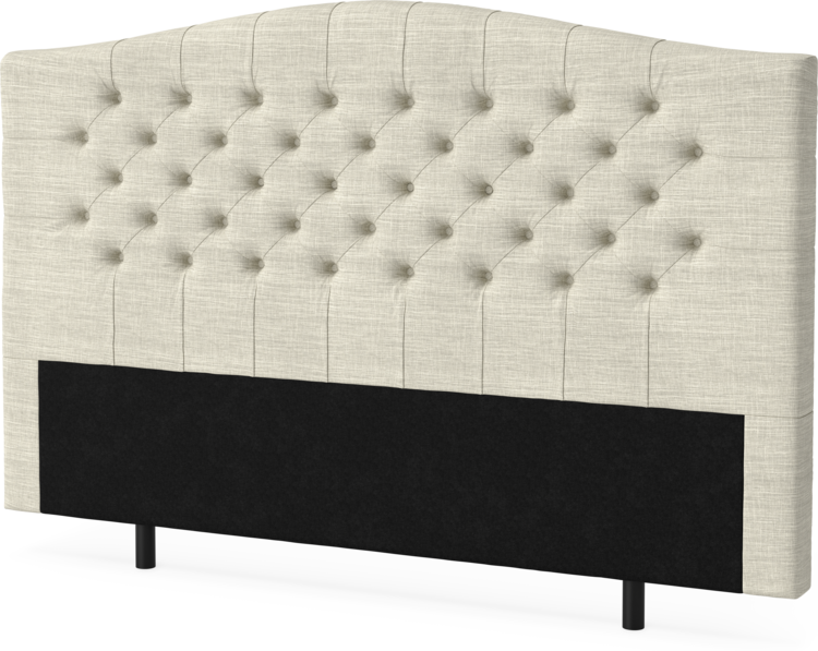 New York välvd - Sänggavel, 90-210 cm - Beige