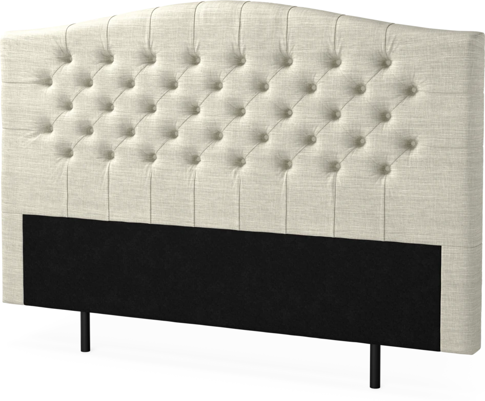 New York välvd - Sänggavel, 90-210 cm - Beige