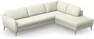 County - 2,5-sits soffa med divan höger - Vit