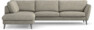Madison Lux - 3-sits soffa med divan vänster - Vit