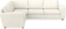 Friday - Hörnsoffa, 1,5+2,5-sits - Vit