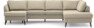 County - 3-sits soffa med schäslong vänster och divan höger - Beige