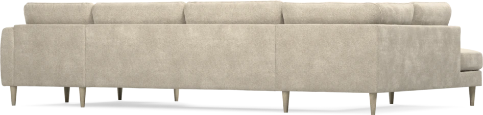 Bridge - 3-sits soffa med divan vänster och schäslong höger - Beige