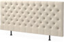 Cape pikerad - Sänggavel låg, , 90-210 cm - Beige