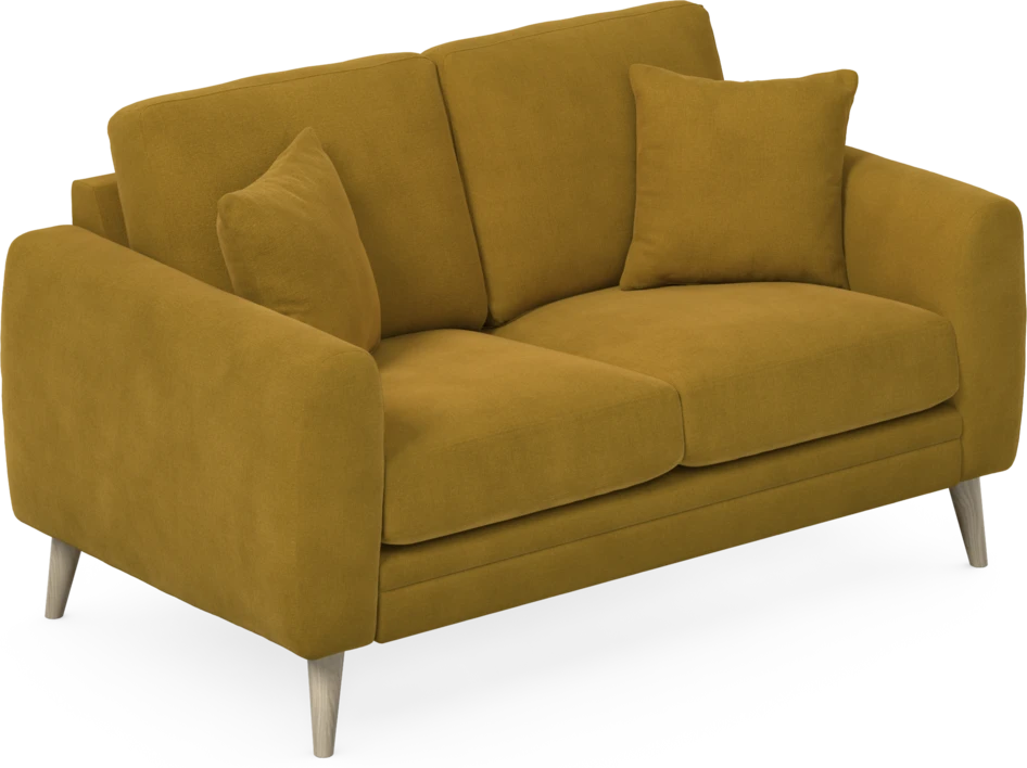 Eden - 2-sits soffa - Gul