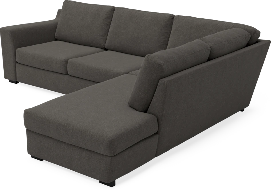 Friday - 2,5-sits soffa med divan höger - Grå