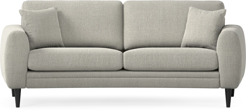 Eden - 2,5-sits soffa svängd - Grå